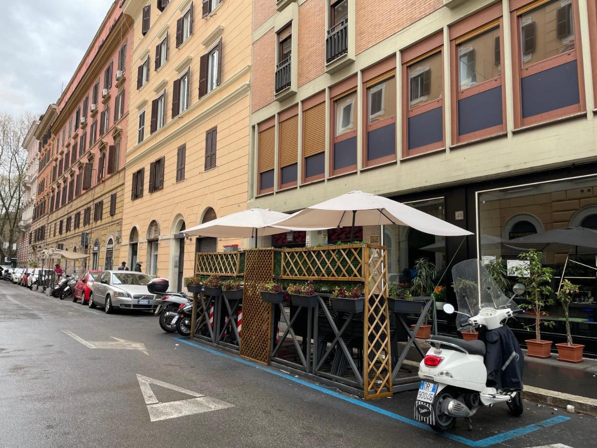 Elegant Apt-Typical Roman Palazzina Pz Alessandria Εξωτερικό φωτογραφία